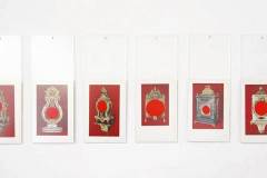 Anna-Thiergarten-Collage-Papier-Zeitpunkte_rot_2017
