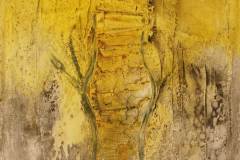 ElisabethGrossLichtspiel-in-GelbIntuitive-Prozess-Malerei-60x60cm2019