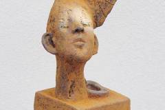 HanneloreHilgert_TraumoderRealitaet-Terracotta20x50x20cm2018