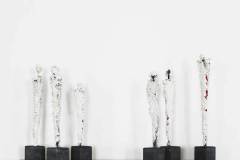 Maria-Kauffmann-Reformation-inkludiert-Kommunikation-Stein-Stahl-Eisen-Plastik-Zement-10-x-10-x-57cm-2017